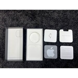 BOX ONLY Apple iPhone 13 Pro Max Silver 256 GB Box and Papers